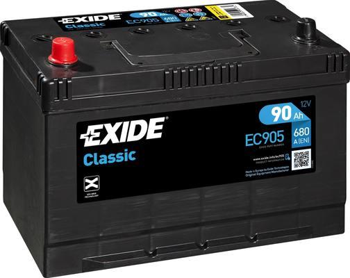 Exide EC905 - Startera akumulatoru baterija ps1.lv