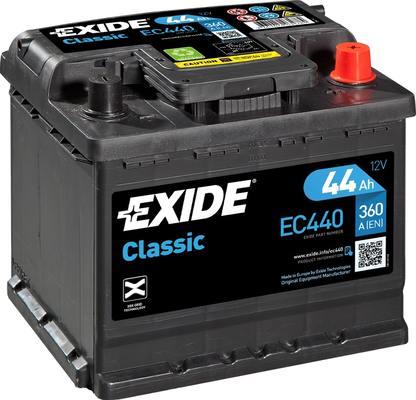 Exide EC440 - Startera akumulatoru baterija ps1.lv