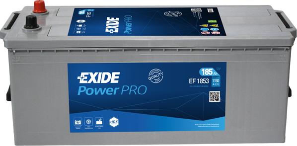 Exide EF1853 - Startera akumulatoru baterija ps1.lv