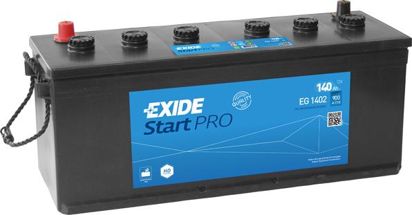 Exide EG1402 - Startera akumulatoru baterija ps1.lv