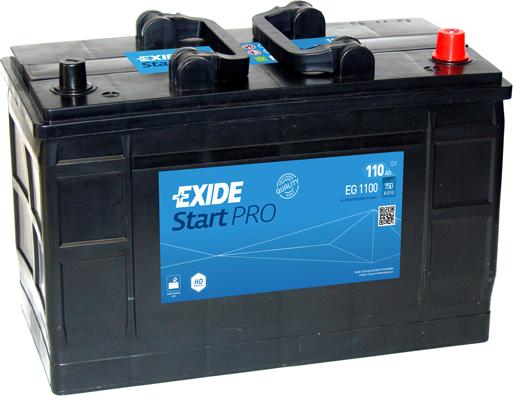 Exide EG1100 - Startera akumulatoru baterija ps1.lv
