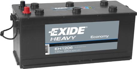 Exide EH1206 - Startera akumulatoru baterija ps1.lv