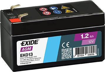 Exide EK013 -  ps1.lv