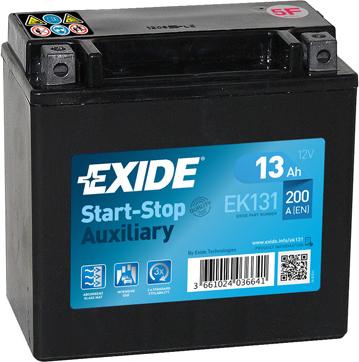 Exide EK131 - Startera akumulatoru baterija ps1.lv