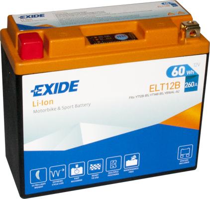 Exide ELT12B - Startera akumulatoru baterija ps1.lv