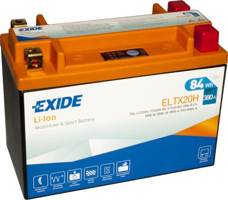 Exide ELTX20H - Startera akumulatoru baterija ps1.lv