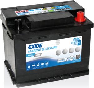 Exide EP500 - Startera akumulatoru baterija ps1.lv