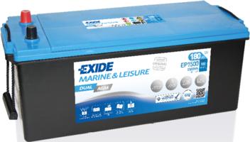 Exide EP1500 - Startera akumulatoru baterija ps1.lv