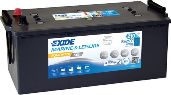 Exide ES2400 - Startera akumulatoru baterija ps1.lv