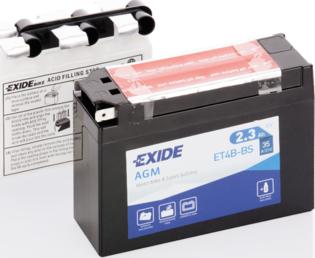Exide ET4B-BS - Startera akumulatoru baterija ps1.lv