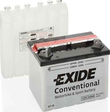 Exide U1-9 - Startera akumulatoru baterija ps1.lv