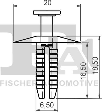 FA1 10-20006.5 - Moldings / aizsarguzlika ps1.lv