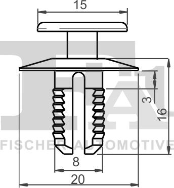 FA1 10-20002.25 - Moldings / aizsarguzlika ps1.lv