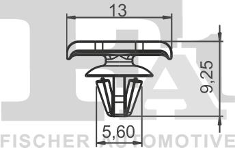 FA1 11-40105.5 - Moldings / aizsarguzlika ps1.lv