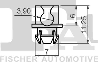 FA1 11-40118.5 - Moldings / aizsarguzlika ps1.lv