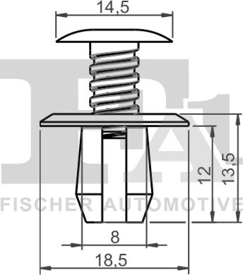 FA1 11-30008.5 - Moldings / aizsarguzlika ps1.lv