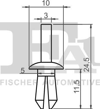 FA1 11-20002.5 - Moldings / aizsarguzlika ps1.lv