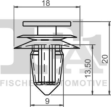 FA1 75-40006.25 - Moldings / aizsarguzlika ps1.lv