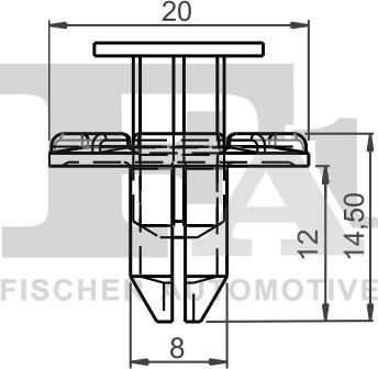 FA1 75-30008.10 - Moldings / aizsarguzlika ps1.lv