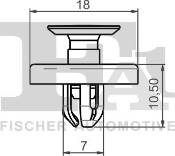 FA1 77-30008.25 - Moldings / aizsarguzlika ps1.lv