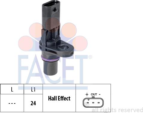 FACET 9.0774 - Devējs, Sadales vārpstas stāvoklis ps1.lv