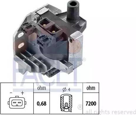 FACET 9.8106 - Aizdedzes spole ps1.lv