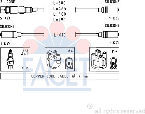 FACET 4.9667 - Augstsprieguma vadu komplekts ps1.lv