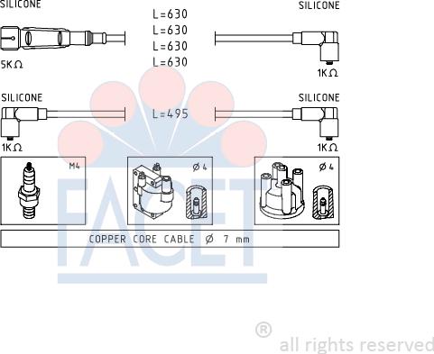 FACET 4.9364 - Augstsprieguma vadu komplekts ps1.lv