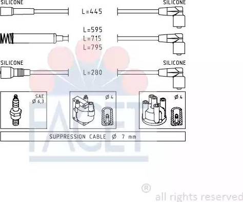 FACET 4.8956 - Augstsprieguma vadu komplekts ps1.lv