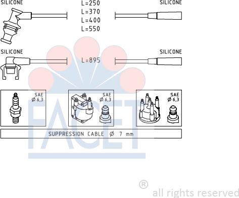 FACET 4.8920 - Augstsprieguma vadu komplekts ps1.lv