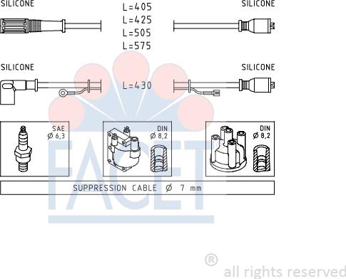 FACET 4.8466 - Augstsprieguma vadu komplekts ps1.lv