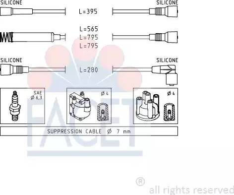 FACET 4.8528 - Augstsprieguma vadu komplekts ps1.lv