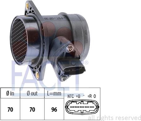 FACET 10.1031 - Gaisa masas mērītājs ps1.lv