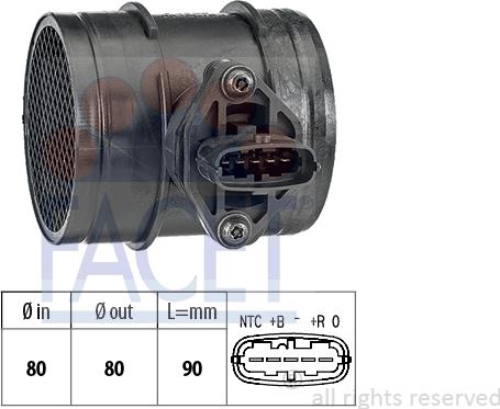 FACET 10.1300 - Gaisa masas mērītājs ps1.lv