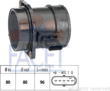 FACET 10.1376 - Gaisa masas mērītājs ps1.lv