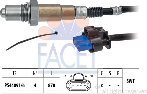 FACET 10.8511 - Lambda zonde ps1.lv