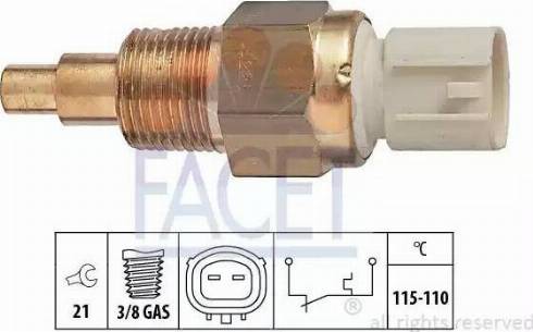 FACET 7.5228 - Termoslēdzis, Radiatora ventilators ps1.lv