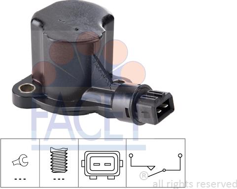 FACET 7.6193 - Slēdzis, Atpakaļgaitas signāla lukturis ps1.lv