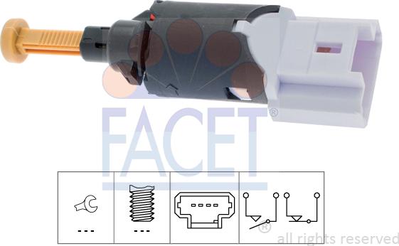 FACET 7.1197 - Bremžu signāla slēdzis ps1.lv