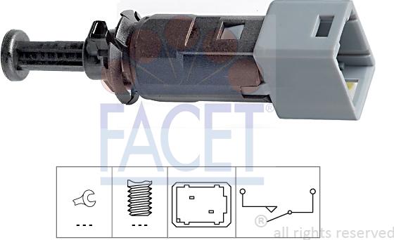 FACET 7.1150 - Bremžu signāla slēdzis ps1.lv