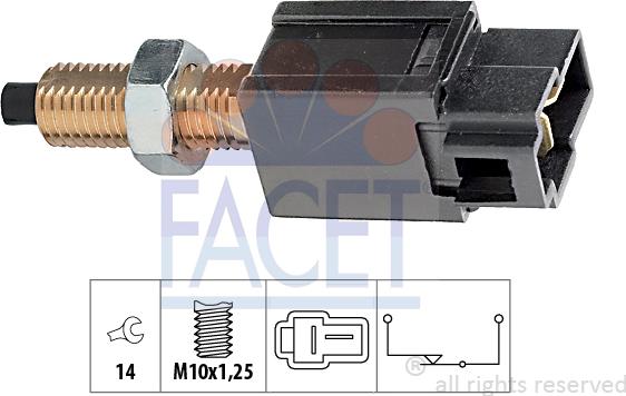 FACET 7.1169 - Bremžu signāla slēdzis ps1.lv