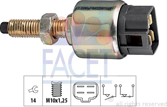 FACET 7.1125 - Bremžu signāla slēdzis ps1.lv