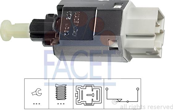 FACET 7.1175 - Bremžu signāla slēdzis ps1.lv