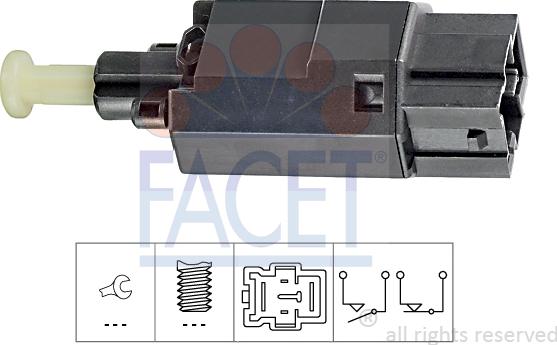 FACET 7.1176 - Bremžu signāla slēdzis ps1.lv