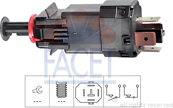 FACET 7.1205 - Bremžu signāla slēdzis ps1.lv