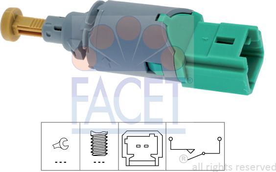 FACET 7.1223 - Bremžu signāla slēdzis ps1.lv