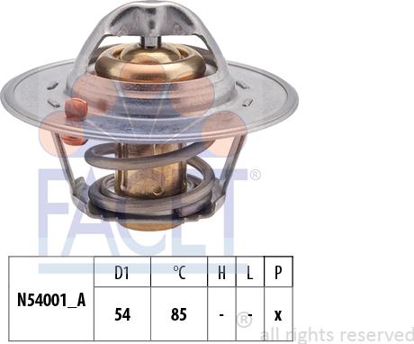 FACET 7.8994S - Termostats, Dzesēšanas šķidrums ps1.lv