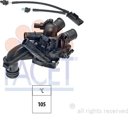 FACET 7.8997K - Termostats, Dzesēšanas šķidrums ps1.lv