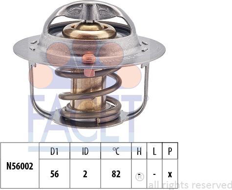 FACET 7.8954S - Termostats, Dzesēšanas šķidrums ps1.lv