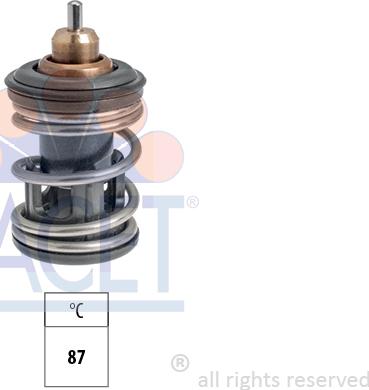 FACET 7.8966S - Termostats, Dzesēšanas šķidrums ps1.lv